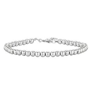 Silver Bead Bracelet